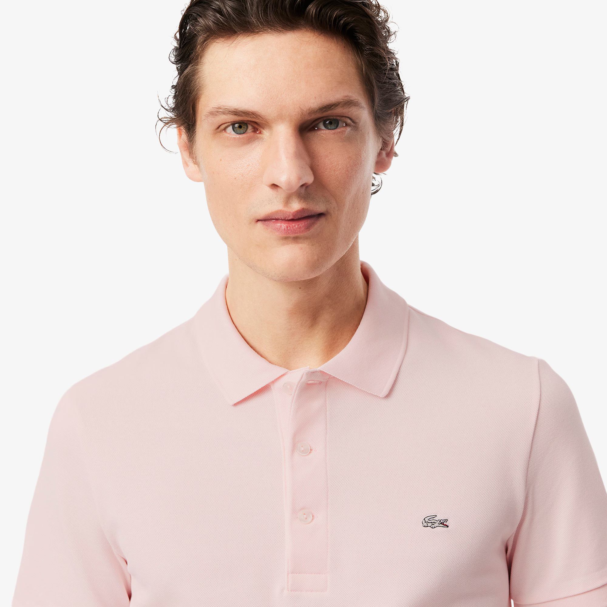 Lightweight piqué polo shirt