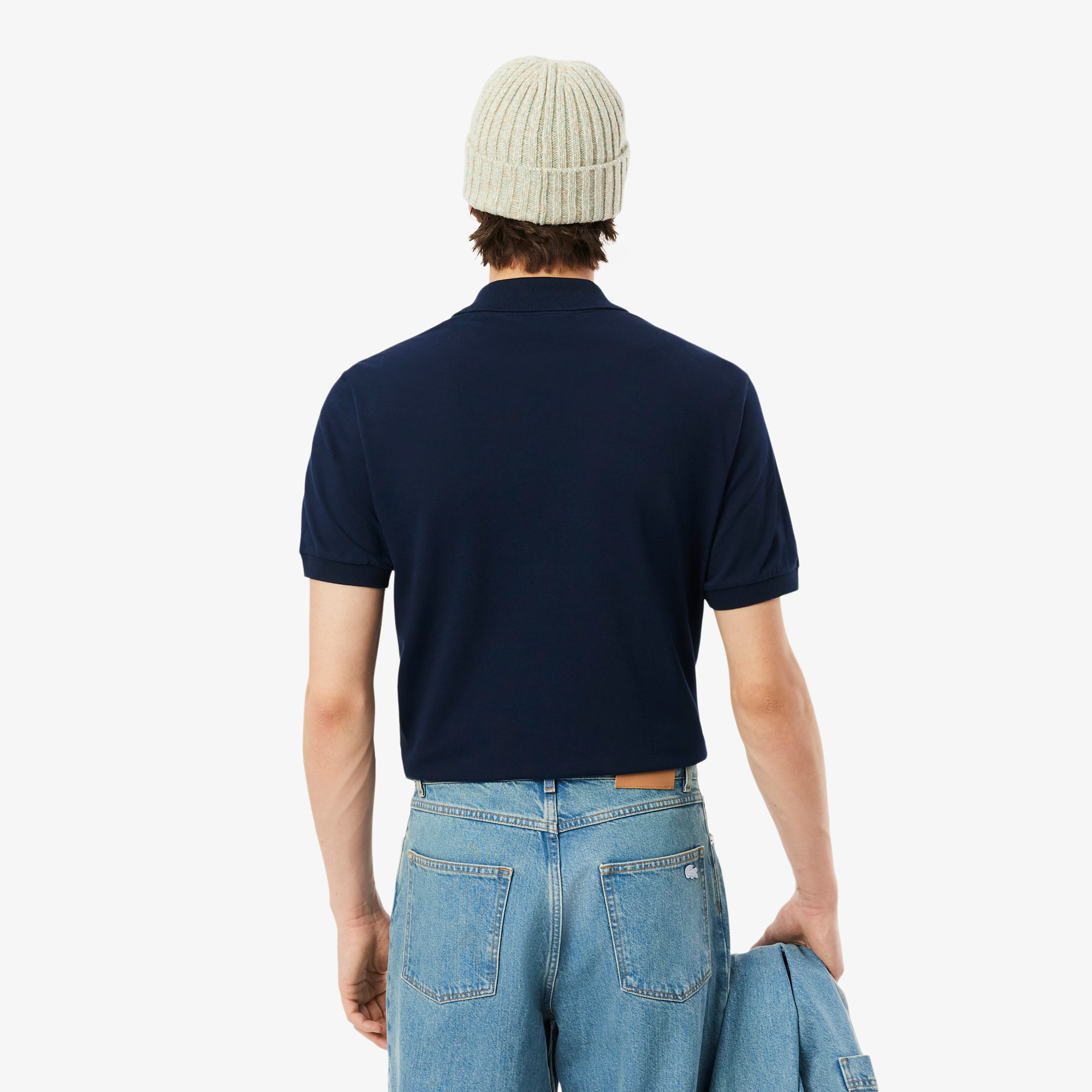 Lightweight piqué polo shirt