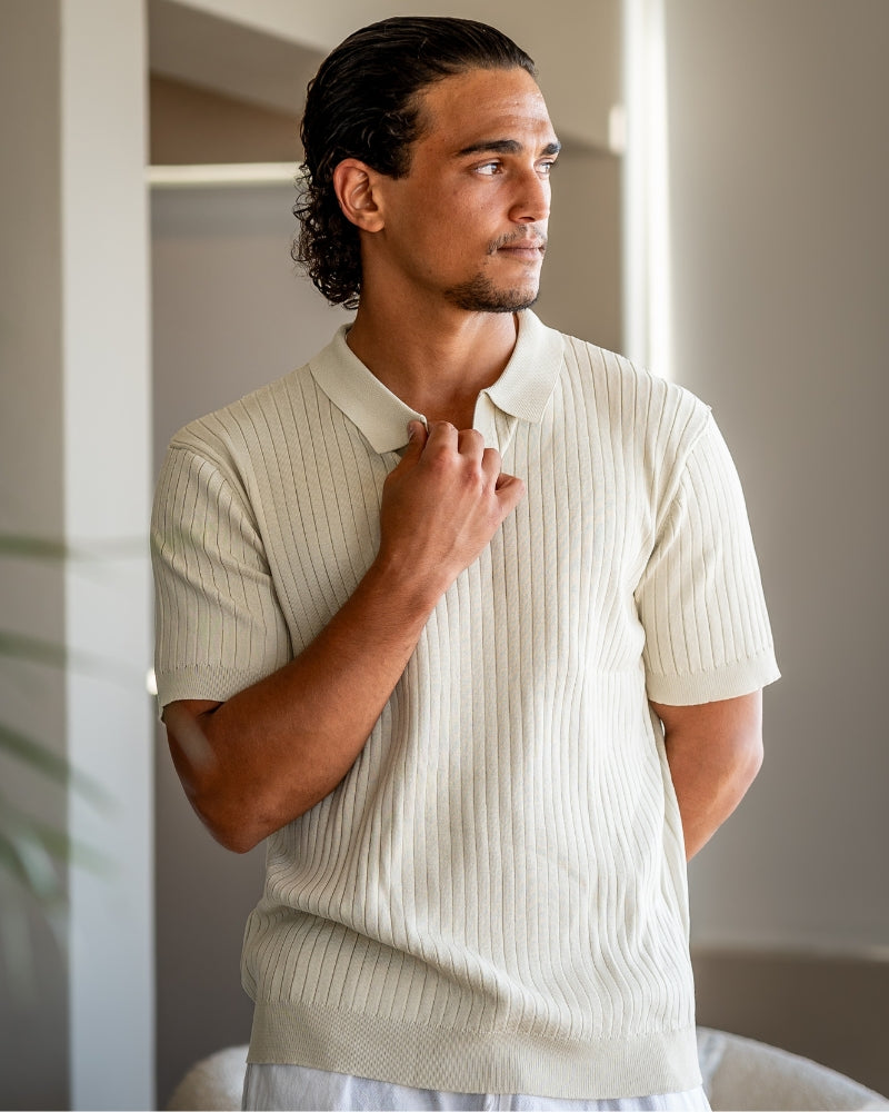Premium Ribbed Polo - RIVNOR