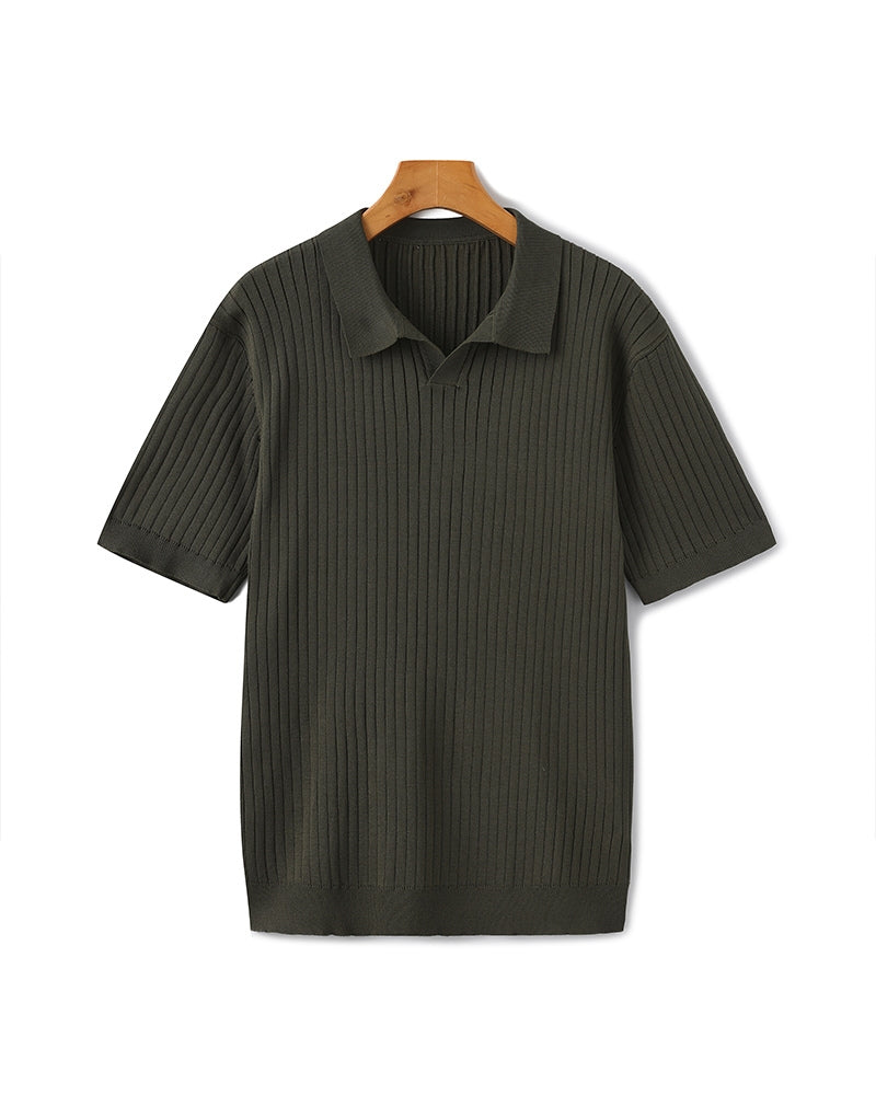Premium Ribbed Polo - RIVNOR