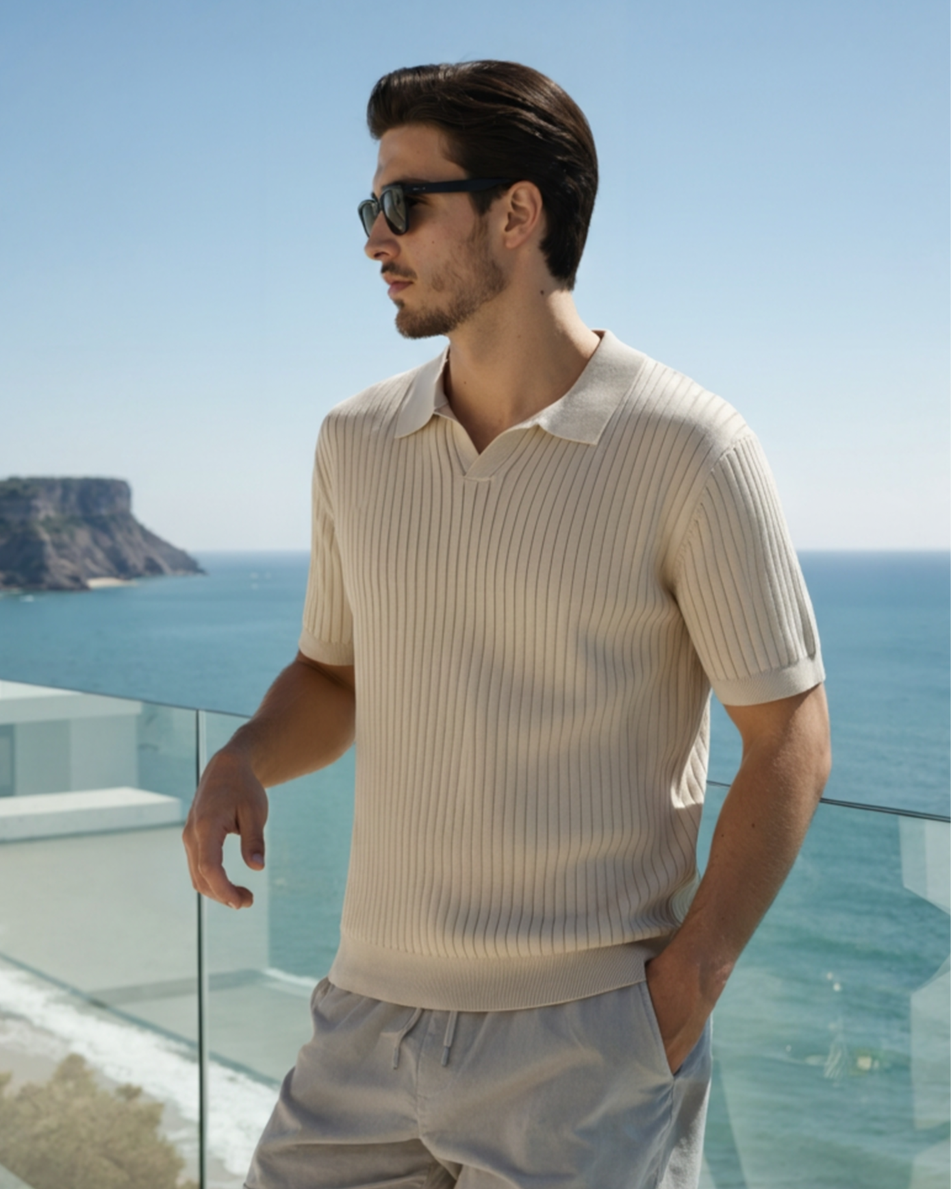 Premium Ribbed Polo - RIVNOR