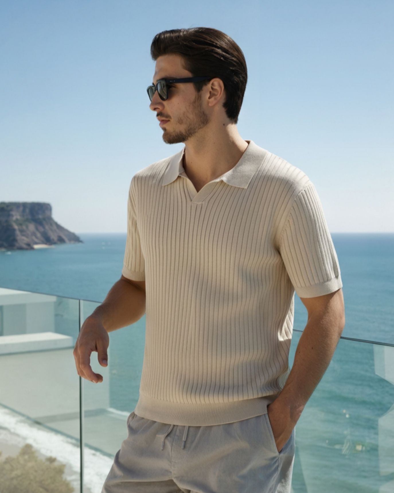 Premium Ribbed Polo - RIVNOR