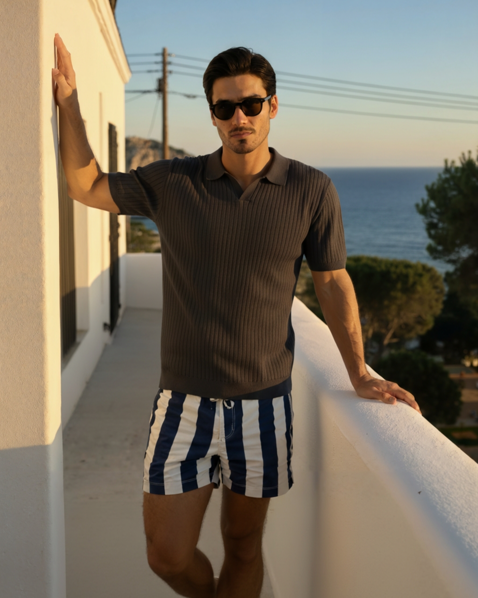 Premium Ribbed Polo - RIVNOR