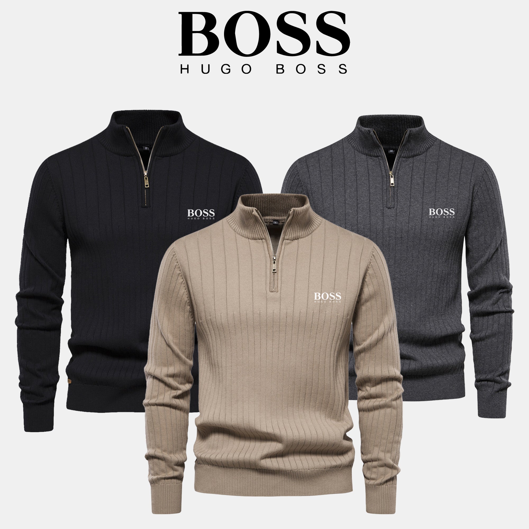 HB Zip-up sweater (CLEARANCE) + FREE Gift