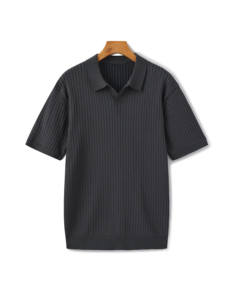 Premium Ribbed Polo - RIVNOR