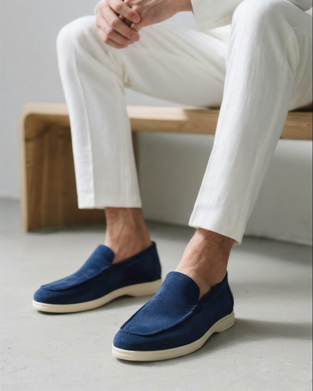Wildleder Slipper